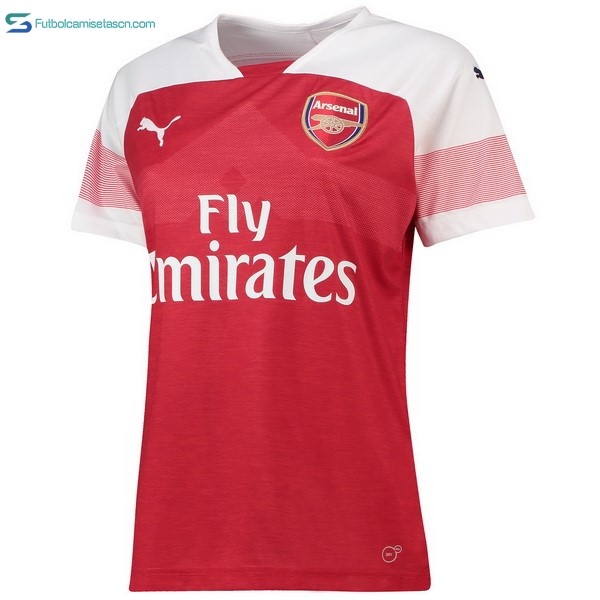 Camiseta Arsenal 1ª Mujer 2018/19 Rojo